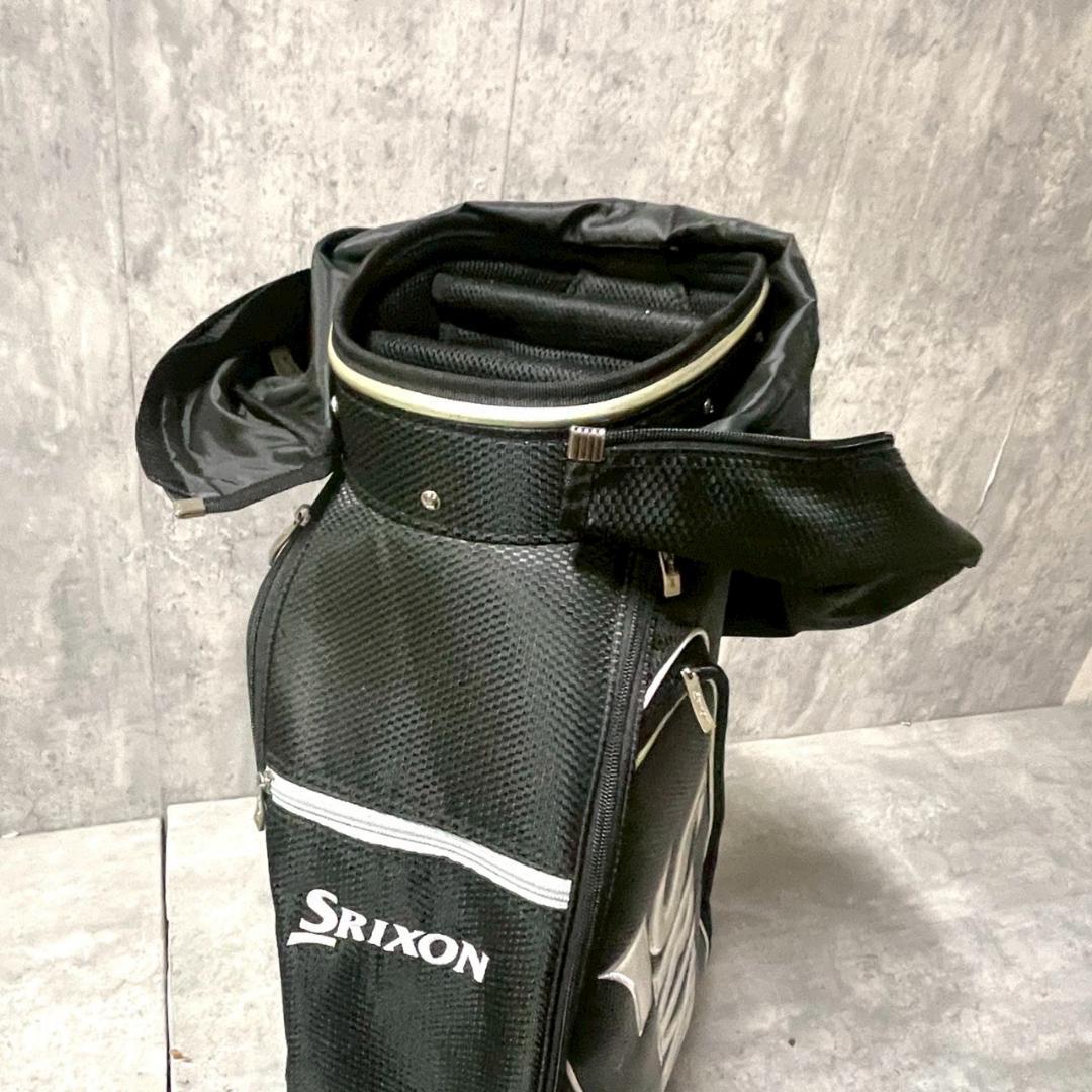 美品 スリックソン SRIXON キャディーバッグ ゴルフバッグ フードカバー
