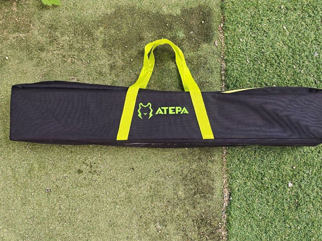ATEPA アウトドアテーブル バンブー 約90cm x 60cm