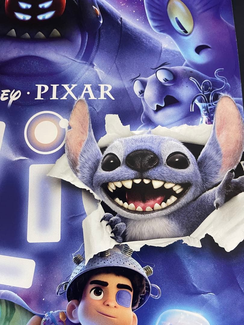*非販売品*映画館用ポスターUS版:リロ＆スティッチ 星つなぎのエリオ