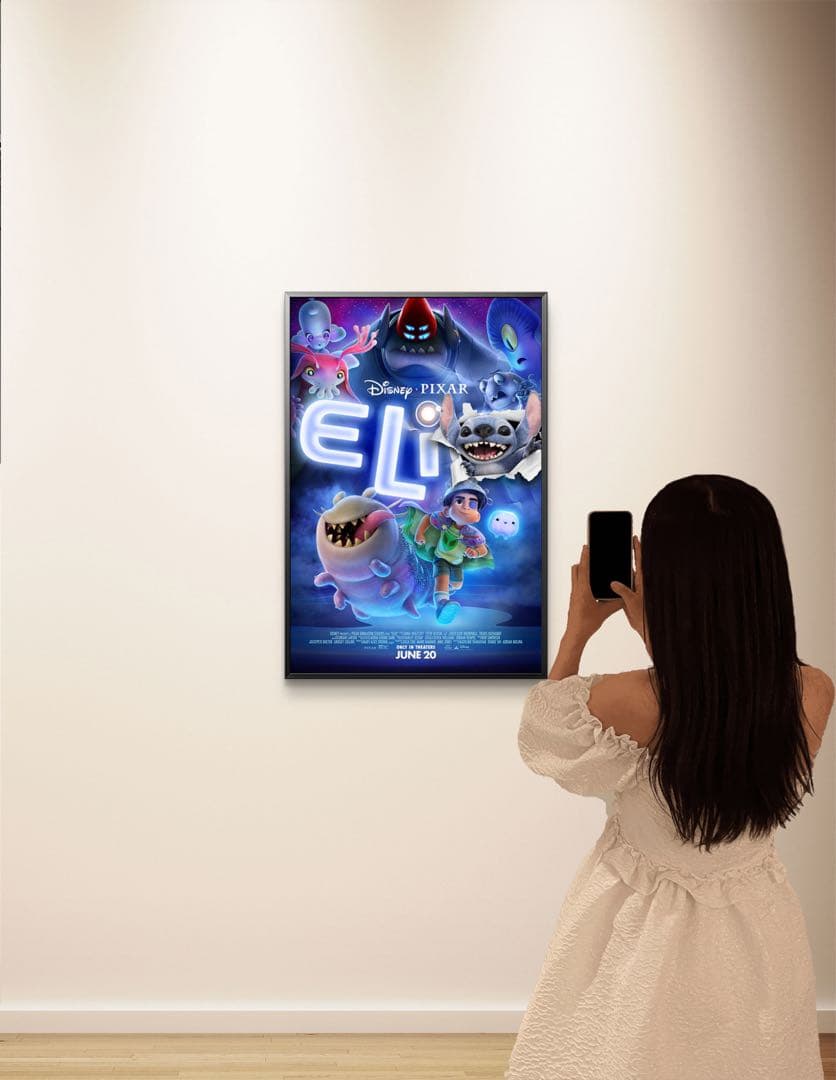 *非販売品*映画館用ポスターUS版:リロ＆スティッチ 星つなぎのエリオ