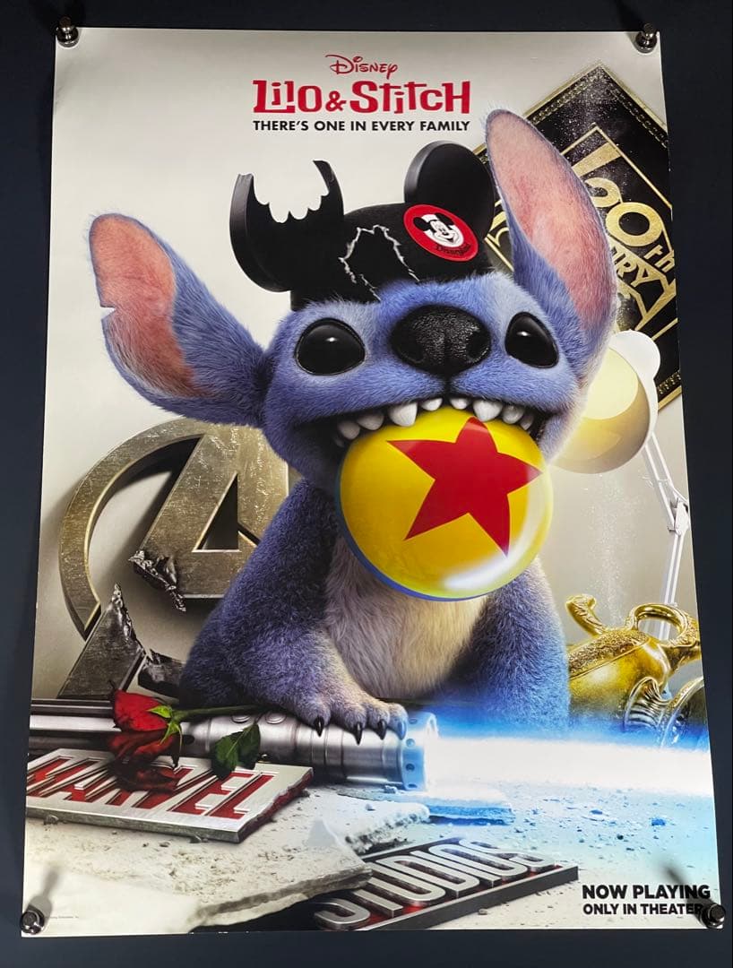 *非販売品*映画館用ポスターUS版:リロ＆スティッチ 星つなぎのエリオ
