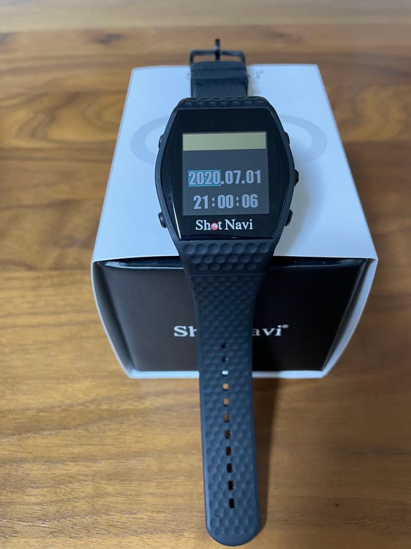 Shot Navi INFINITY GPSナビウォッチ ブラック　中古品