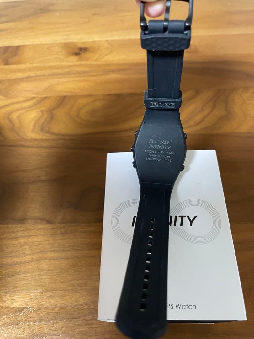 Shot Navi INFINITY GPSナビウォッチ ブラック　中古品