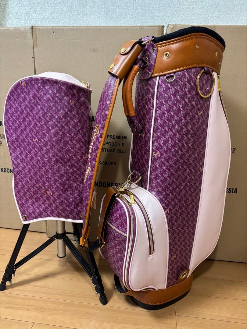 Resurrectionレザレクション キャディバック ラリーナ ヴァイオレット
