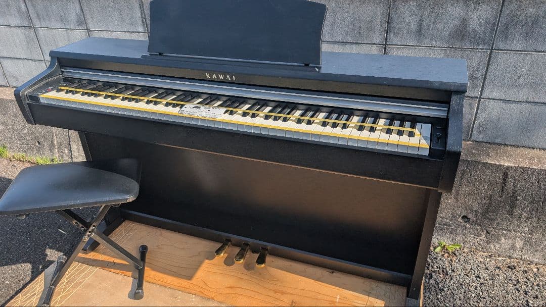 送料込み CN23B KAWAI 電子ピアノ 2012年製 美品