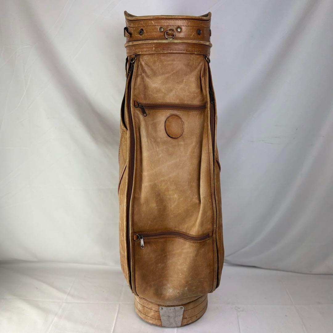 NATURAL LEATHER ナチュラルレザー キャディバッグ ゴルフバッグ