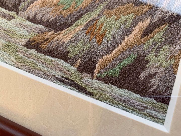 刺繍画　【新品】箱にキズあり