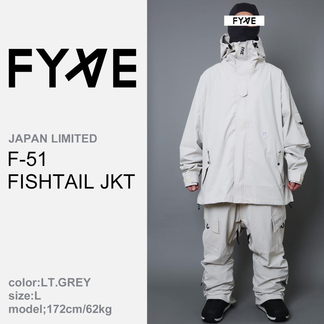FYVE 日本限定 スノーボードウェア ジャケット グレーMサイズ f205
