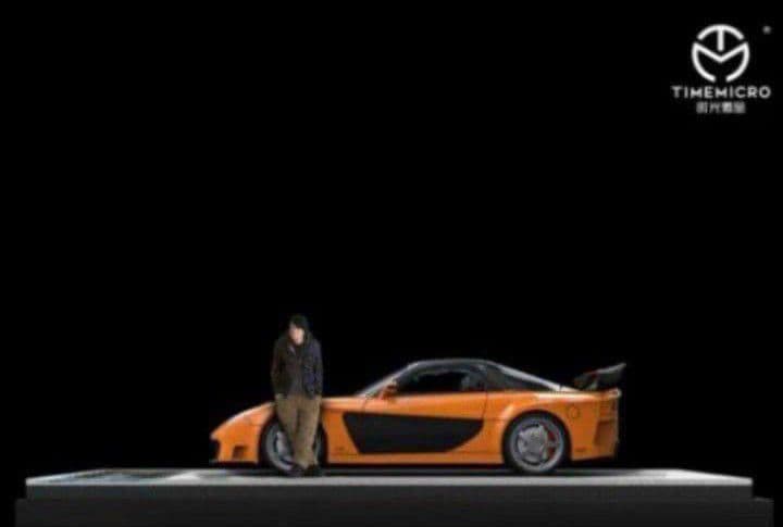 ◉1/64TIMEMICRO【RX-7ヴェイルサイド/➕ハンフィギュア付き】新品
