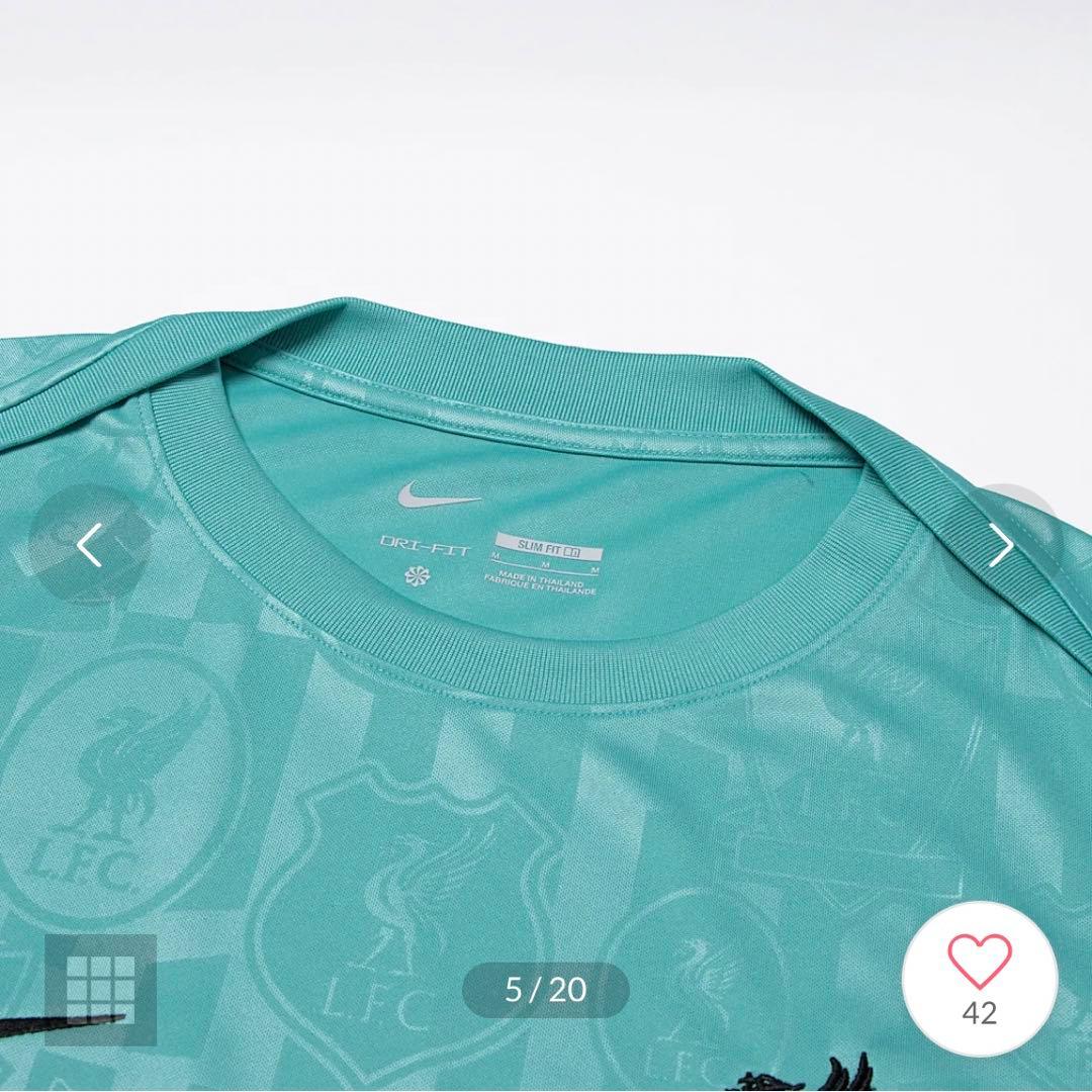 【新品未使用】リバプール 24/25 アカデミープレマッチトップ US-XL