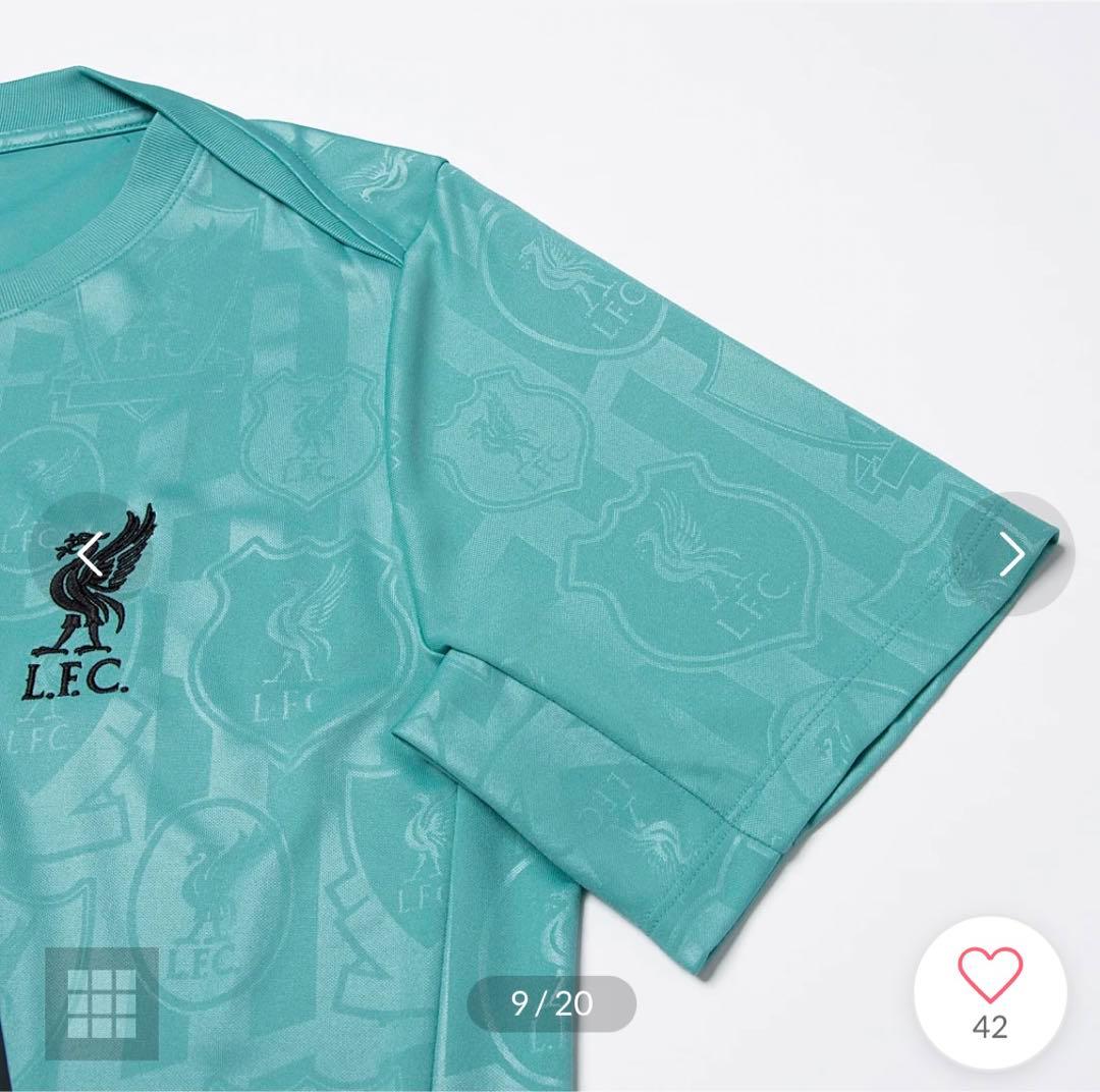 【新品未使用】リバプール 24/25 アカデミープレマッチトップ US-XL
