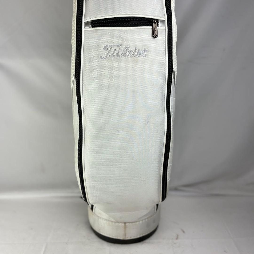 タイトリスト TITLEIST キャディバッグ ゴルフバッグ ホワイト 5分割