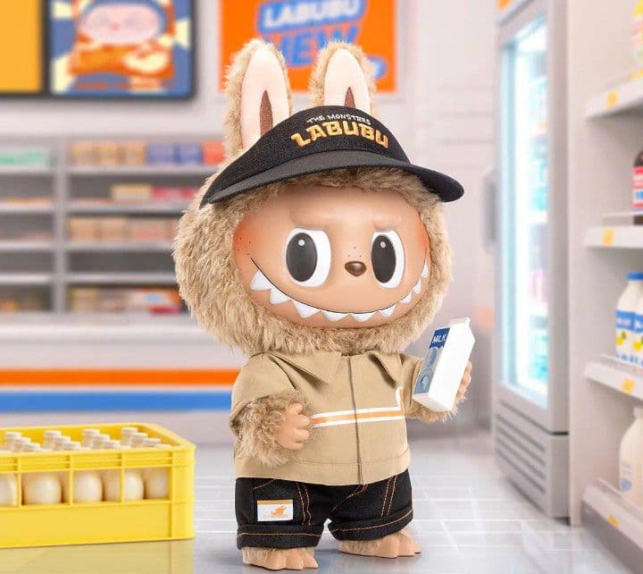 POPMART　ラブブ　The Naughty Cashier ぬいぐるみ