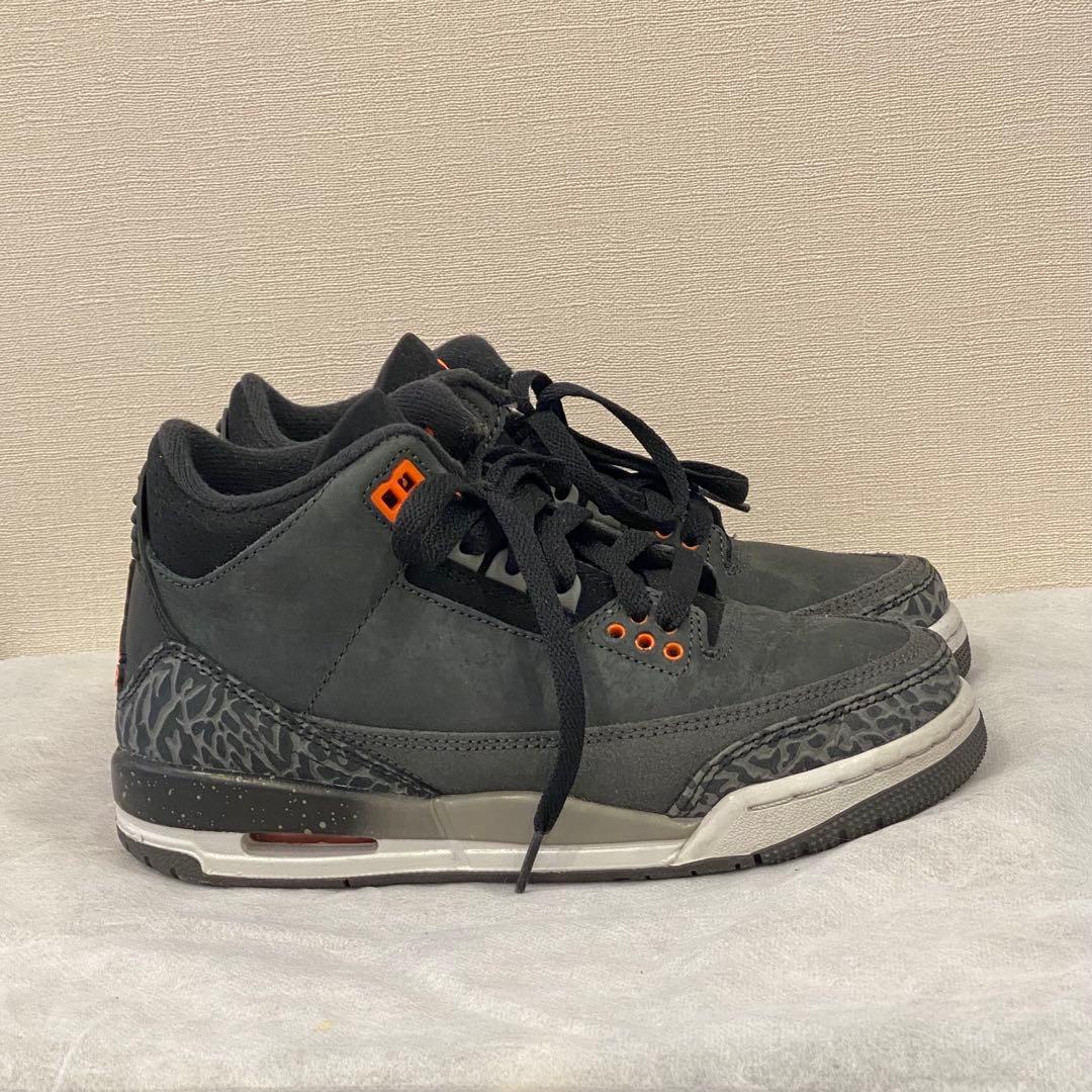 AIR JORDAN 3 ジョーダン ブランド 3 レトロ GS 23 【美品】