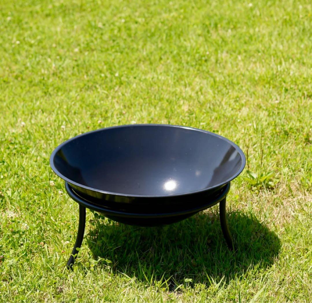 新品未使用　焚き火台Fire Pit Black 58cm アウトレット 箱不良