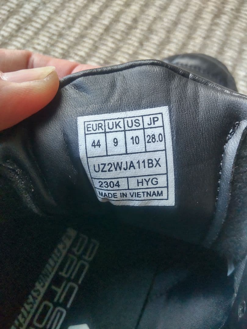 Umbro サッカーシューズ ブラック スパイク28.0cm
