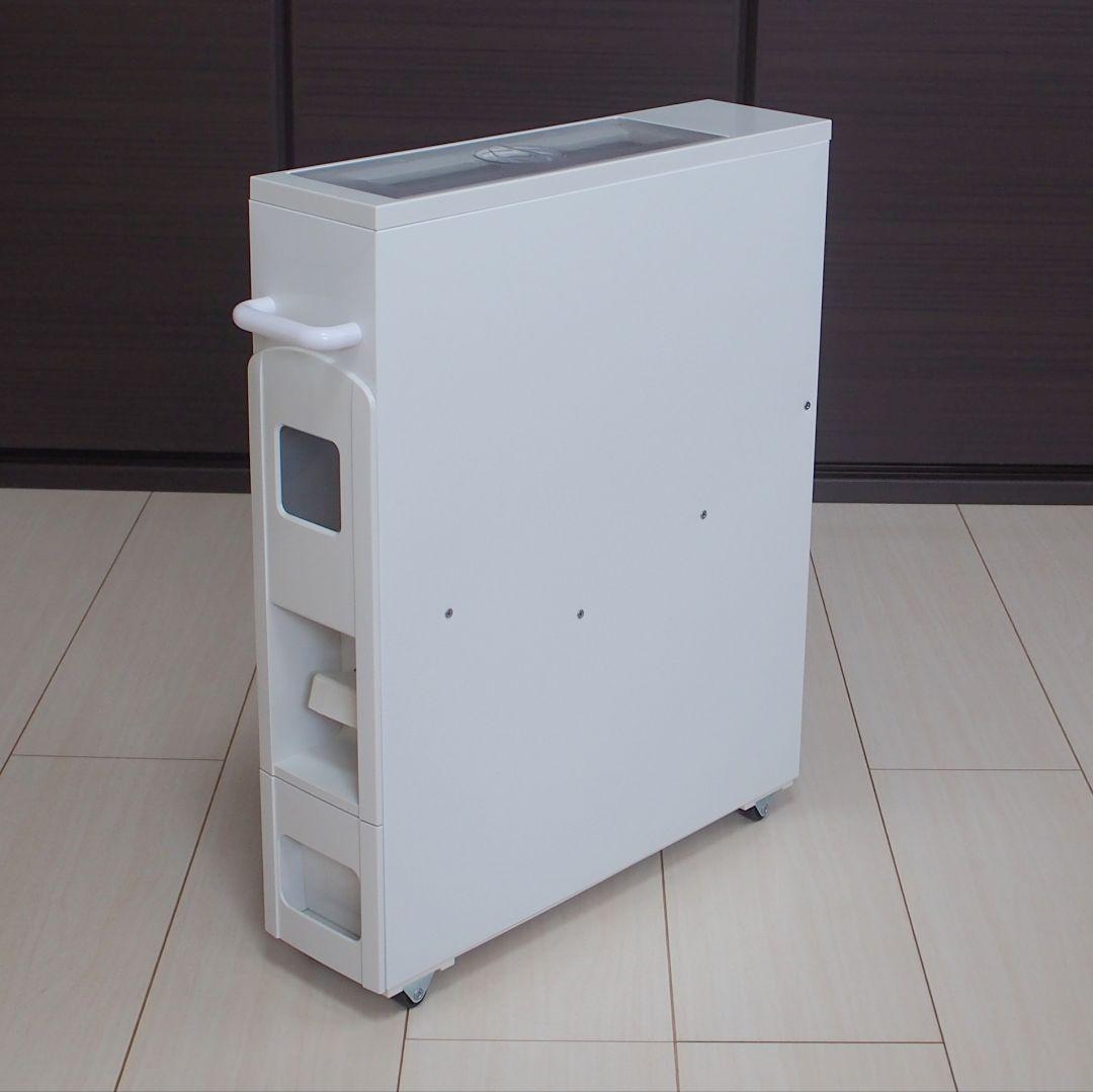 ★白色スリムライスボックス(米びつ) ６kg 未使用品★