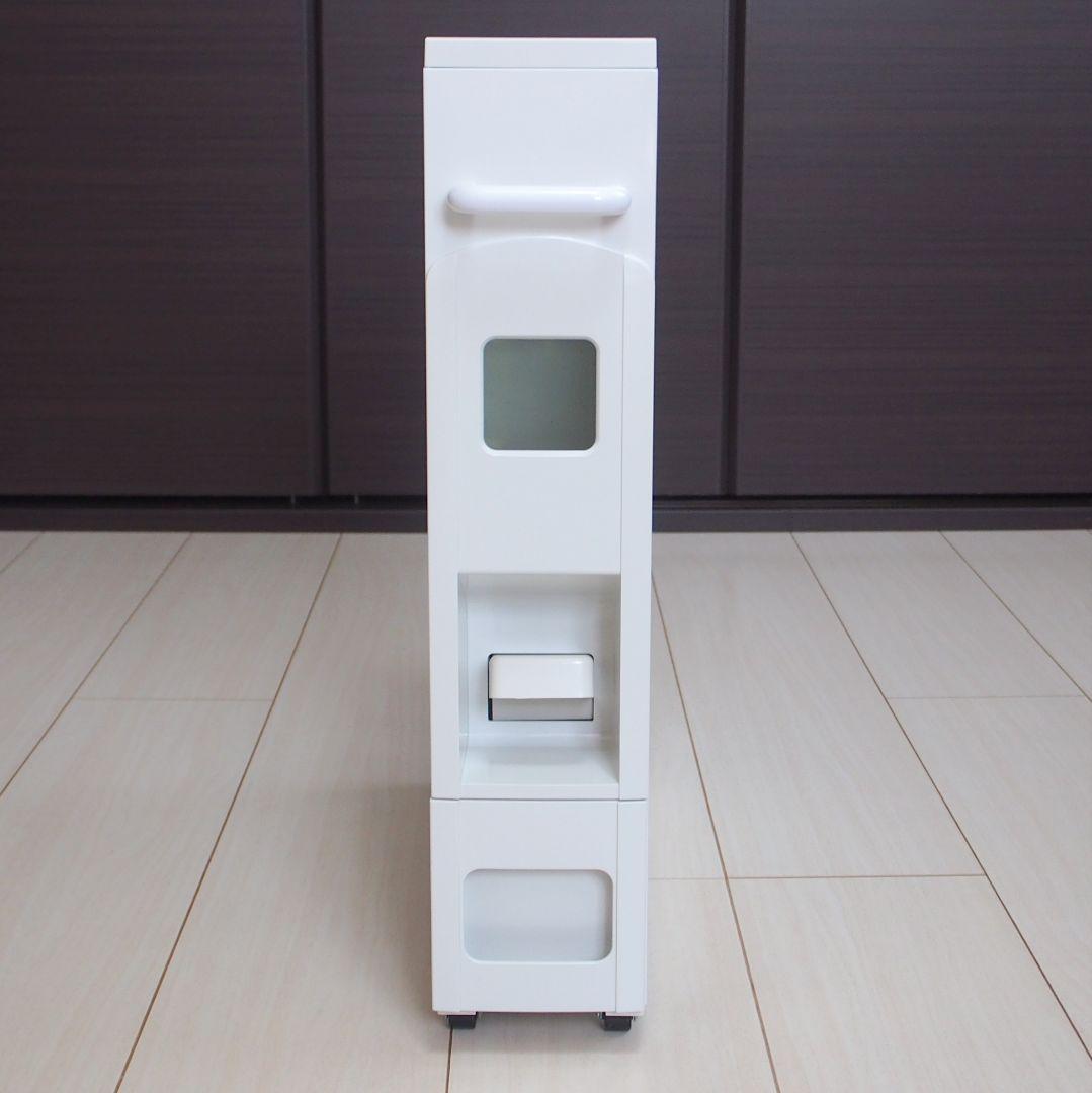 ★白色スリムライスボックス(米びつ) ６kg 未使用品★