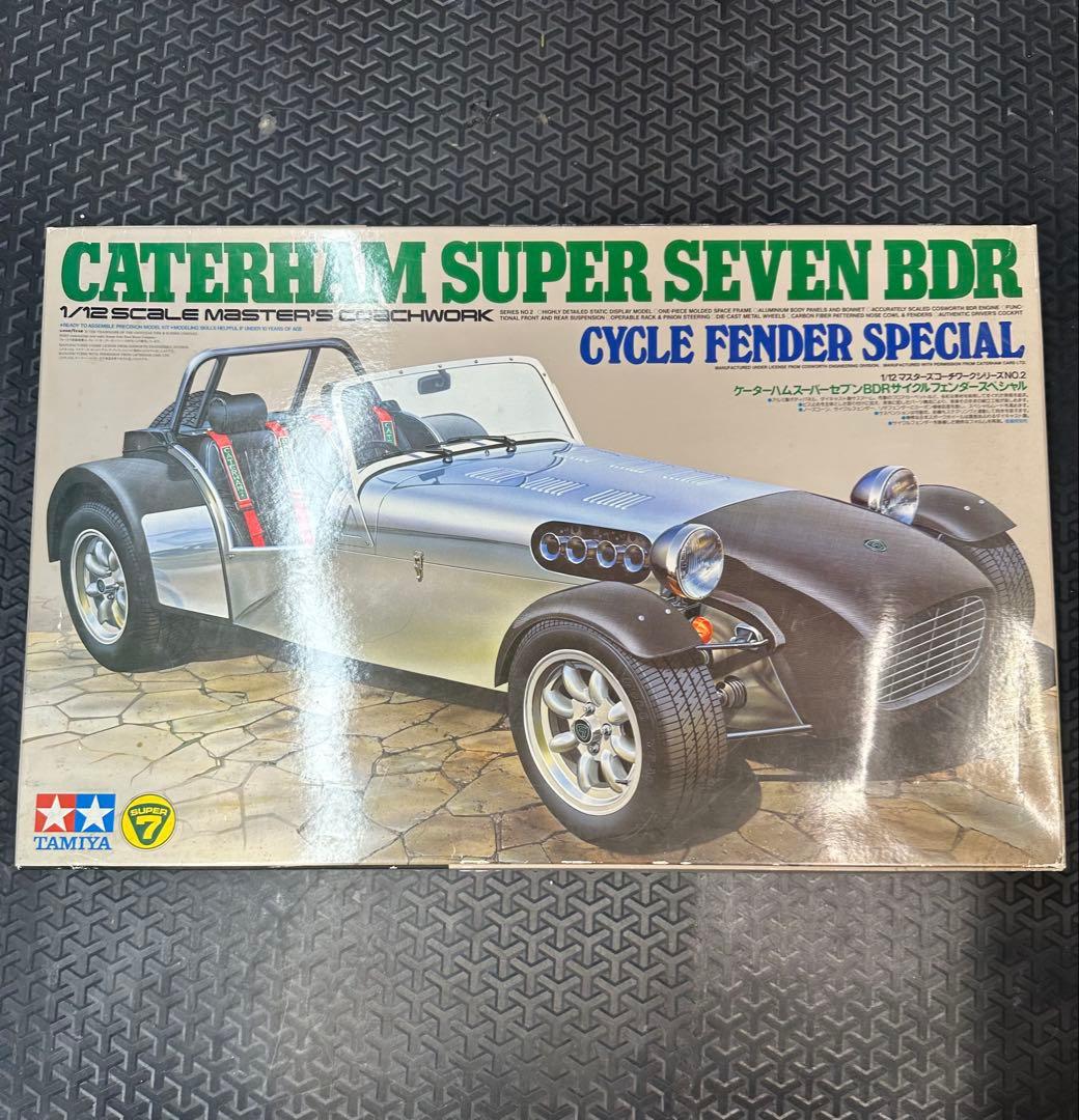 タミヤ 1/12 ケーターハムスーパーセブン　ＢＤＲ　サイクルフェンダー