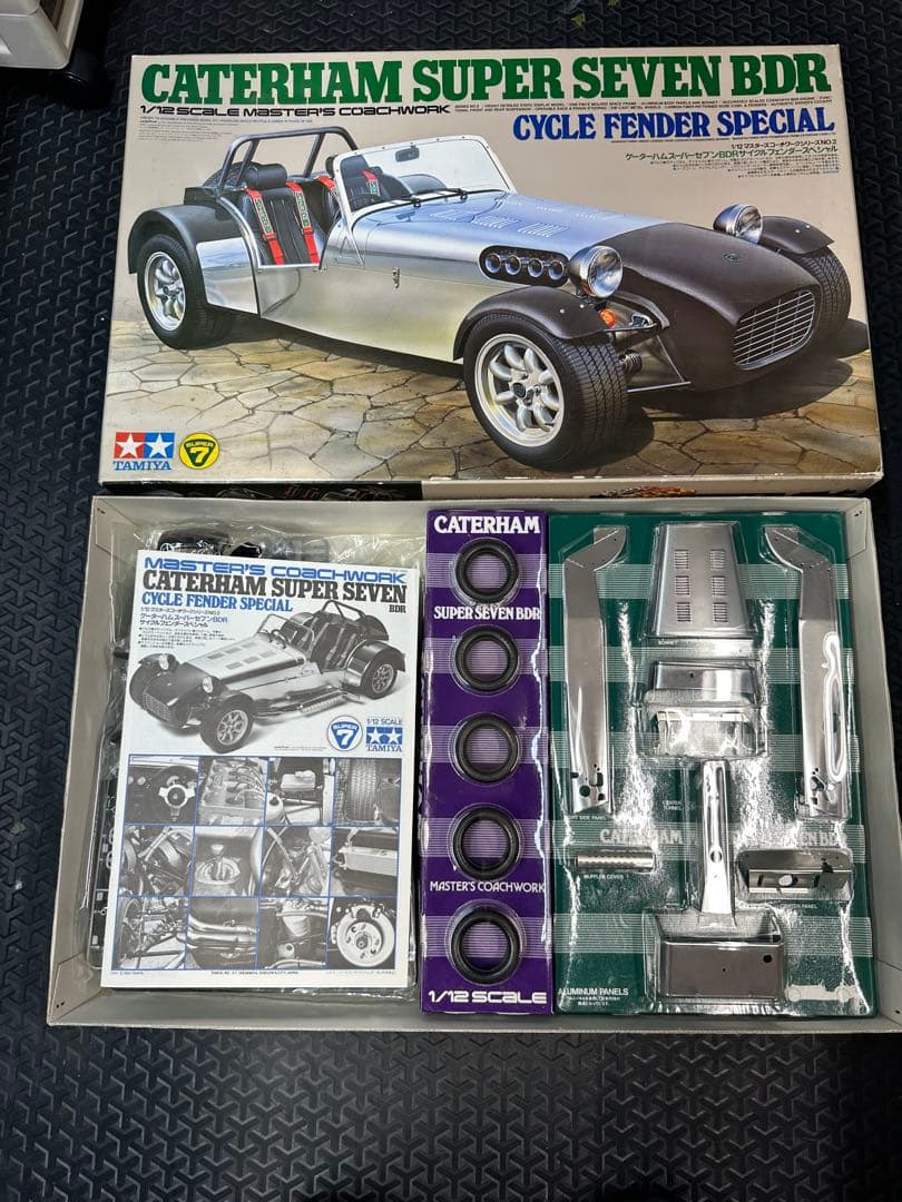 タミヤ 1/12 ケーターハムスーパーセブン　ＢＤＲ　サイクルフェンダー