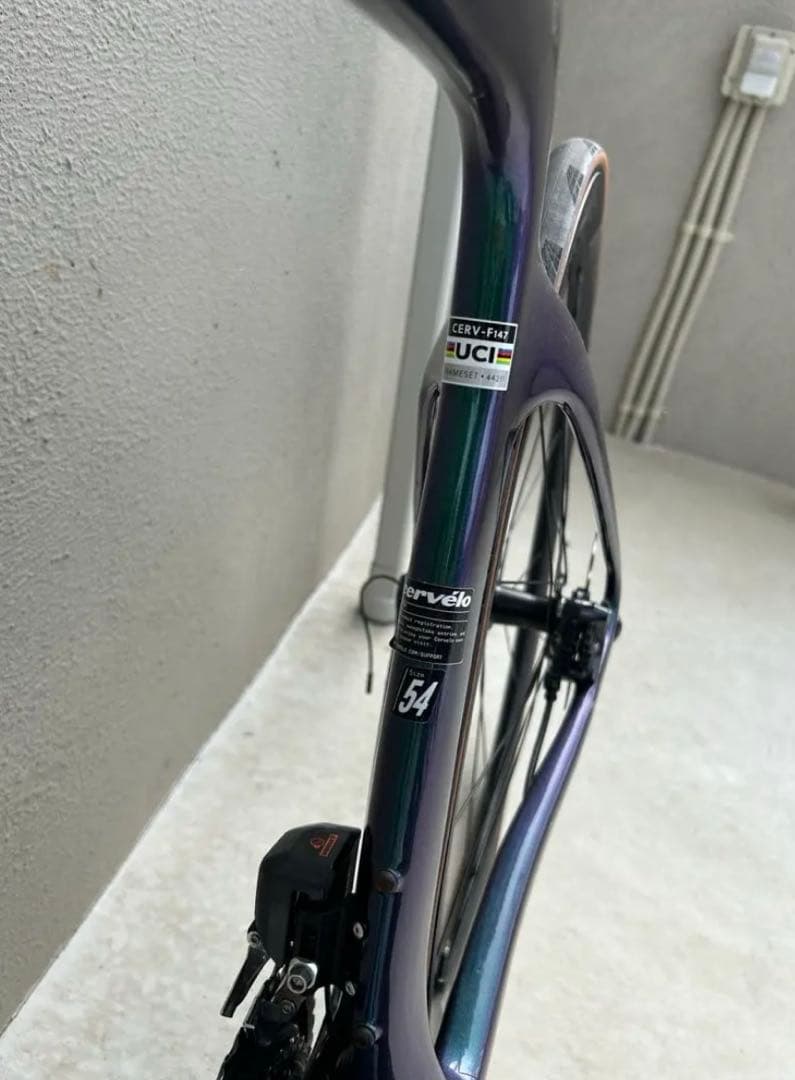 J*f様 完成車di2 Cervelo S5風　中華カーボンフレーム　ロードバイ