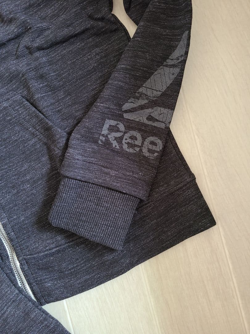 Reebok ダークグレー ジャージ上下セット新品レディースOT