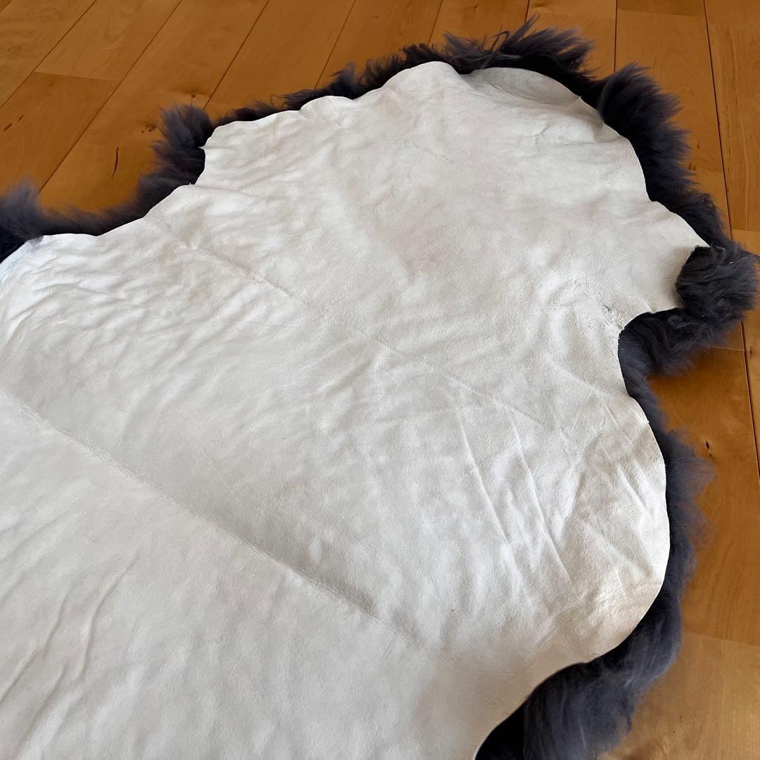 【AS2OVチェアにシンデレラ】天然ムートンラグ　50cm×120cm