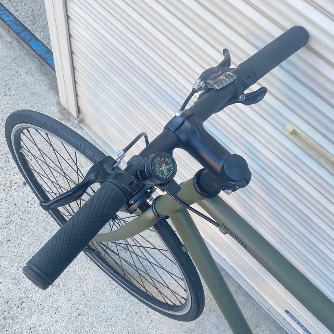 ◎直接受渡歓迎tokyobike sports 9s クロスバイク グリーン