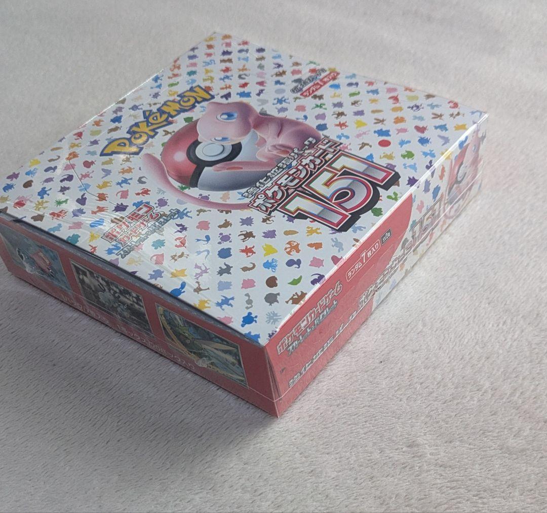 ポケモンカード151　未開封BOX　シュリンク付き