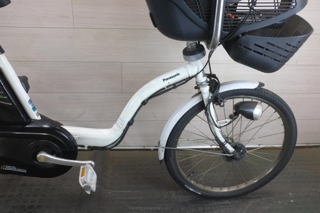 電動自転車 パナソニック ギュット20インチ3段　8.0Ah（5点灯）充電器あり