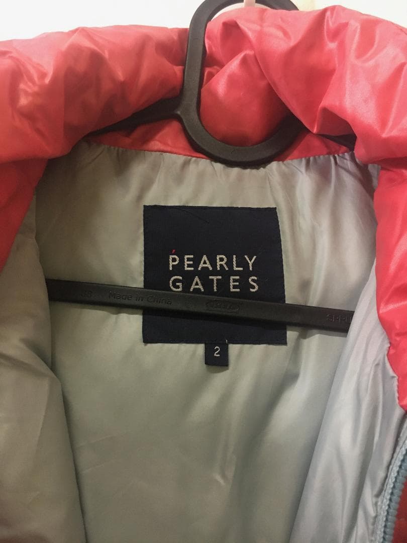 M)PEARLY GATES パーリーゲイツ ダウンコート パーカー取り外し可
