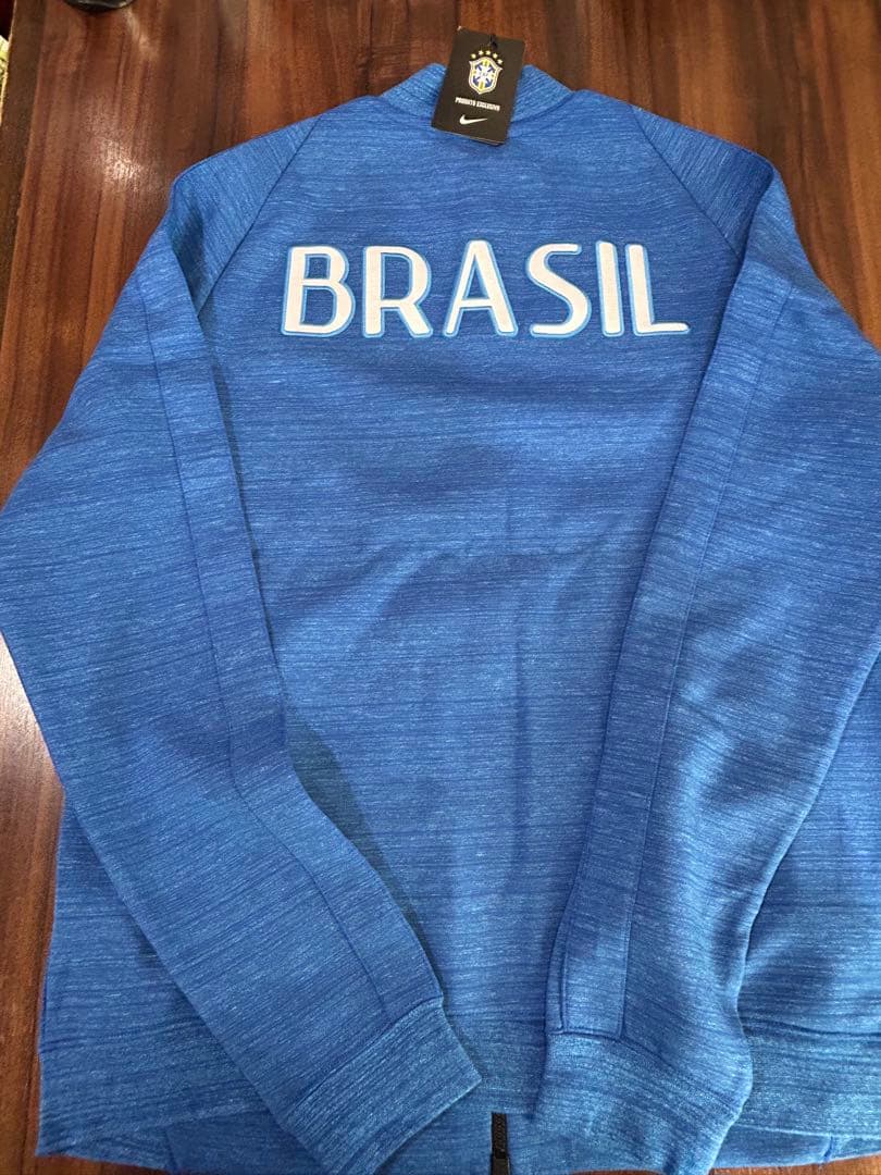 ブラジル代表　トレーニングウエア　ブルー　US−Ｌ