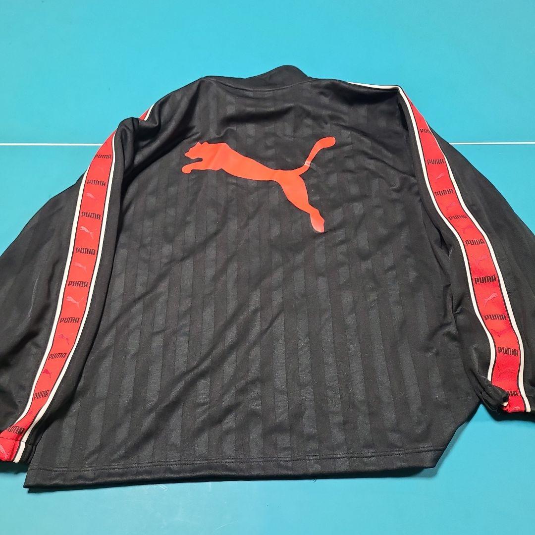 PUMA ジャージ上下セット ブラック/レッド