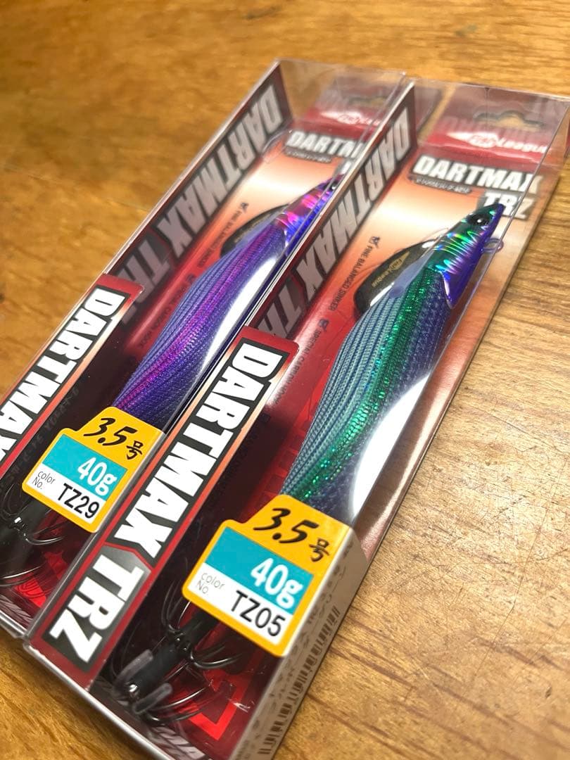 DARTMAX TRZ 40g エギ　2個セット　パープル　3.5号