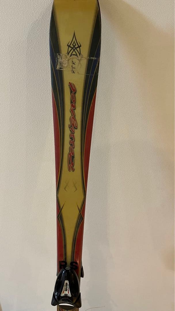 ロシニョール ROSSIGNOLBandit 160cm スキー板 赤黒