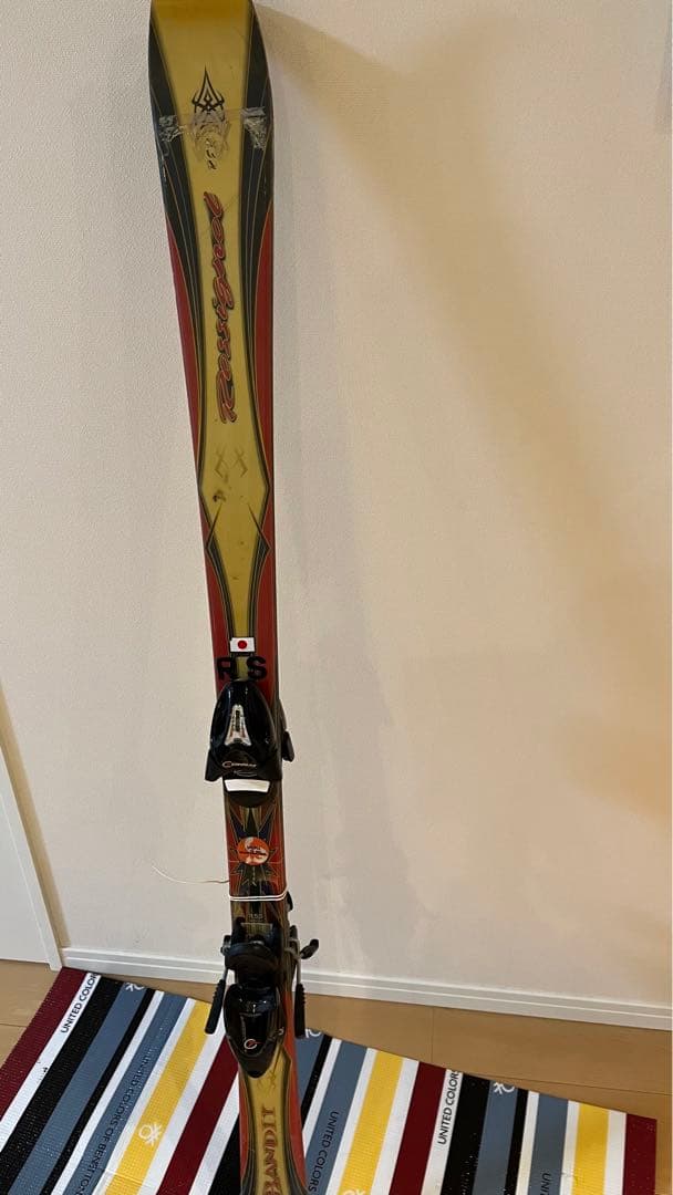 ロシニョール ROSSIGNOLBandit 160cm スキー板 赤黒