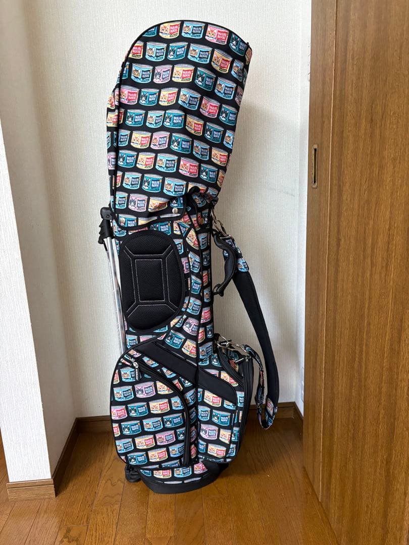 AZRO F スタンドゴルフバッグ カラフル缶デザイン