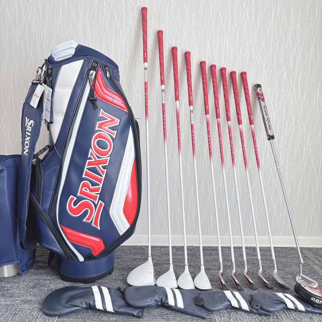 超豪華❗SRIXON/スリクソン 初心者 レディース 優しい 本格派ゴルフセット