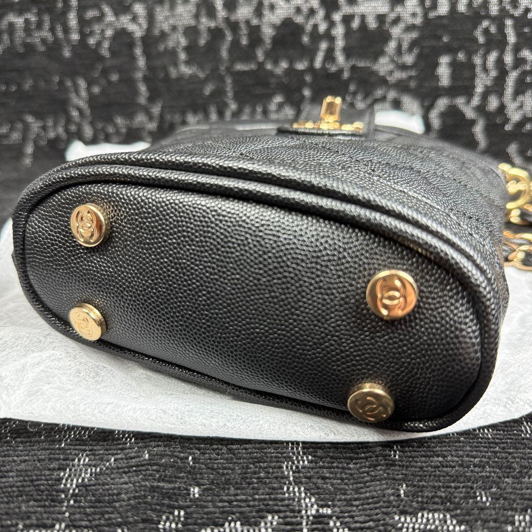 CHANEL ノベルティ キルティング 2way ショルダーバッグ ブラック
