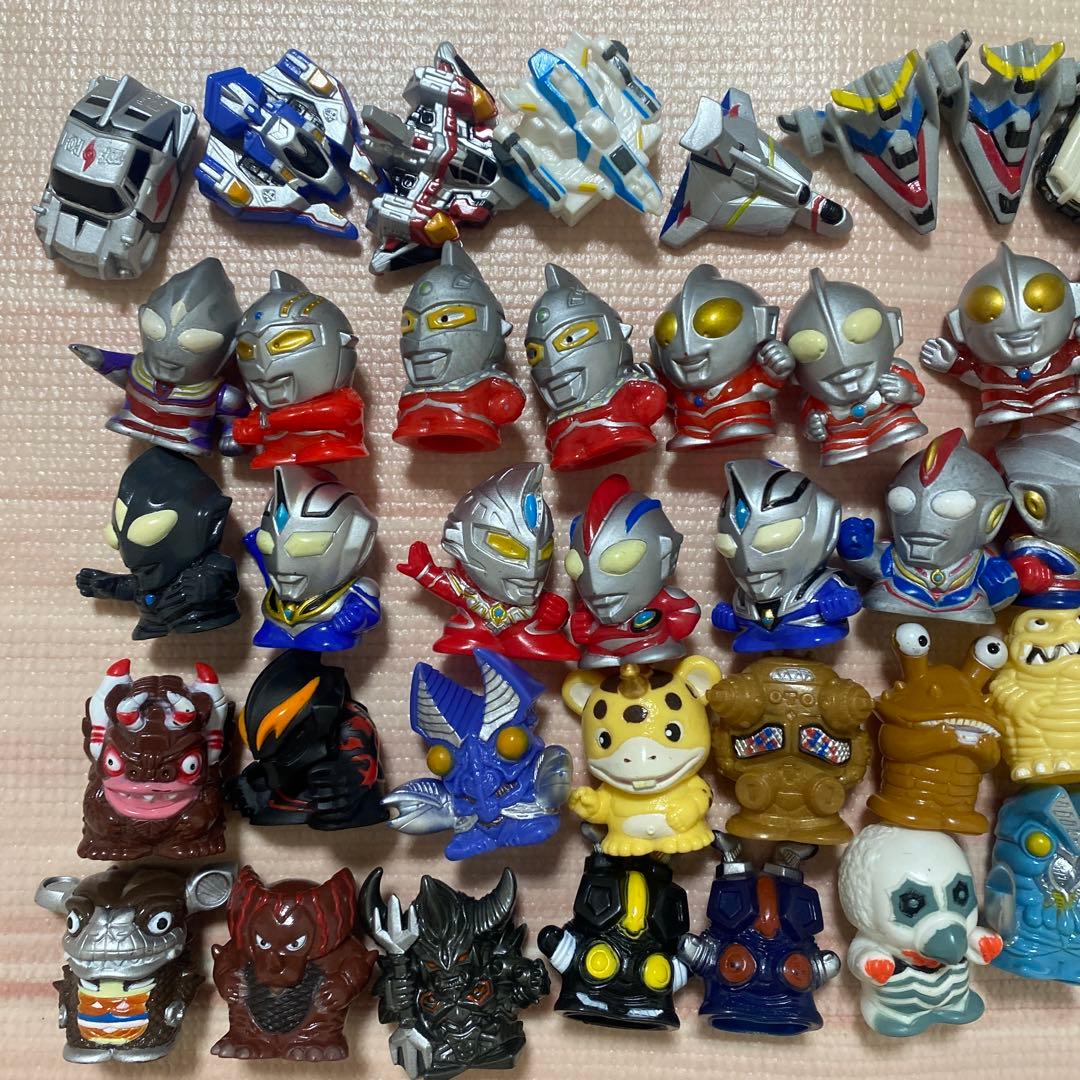 ウルトラマン　怪獣 指人形　75体セット