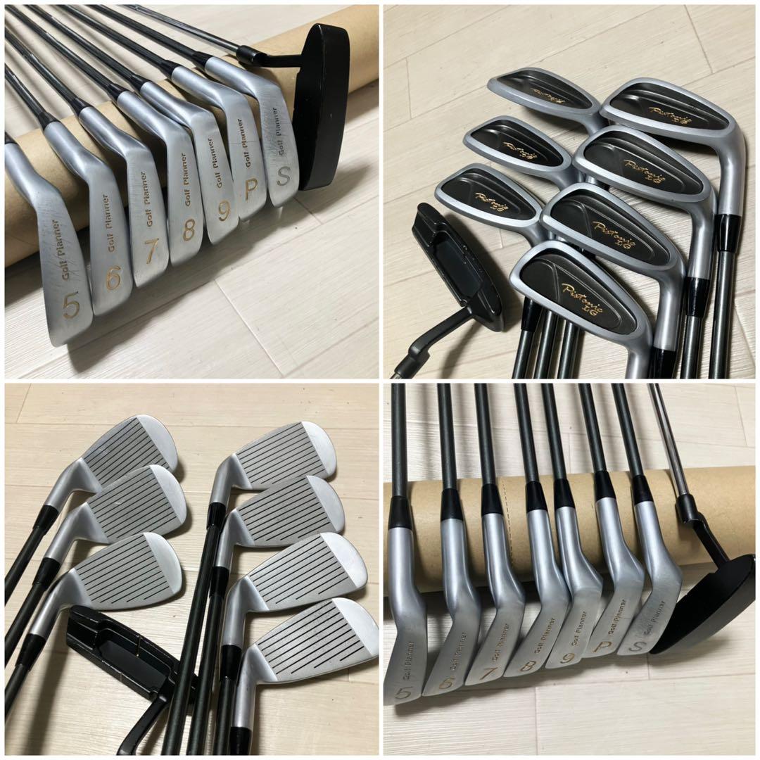 ドライバー2本/メンズゴルフセットMIZUNO/cobra他クラブ12本バック付