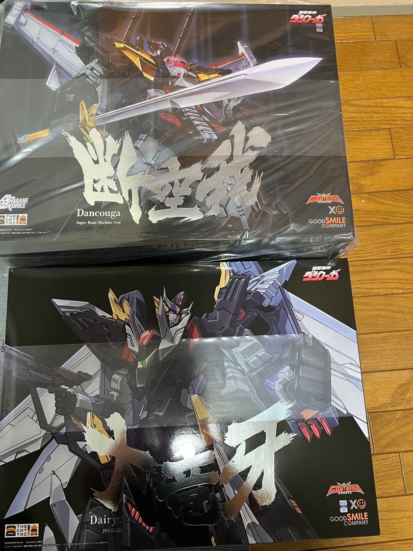 新品未開封　THE合体 ダンクーガ　再販版＆THE合体　ダイリューガ2体セット