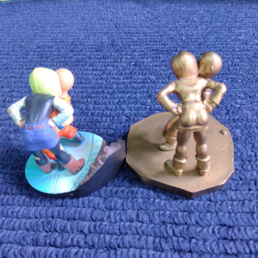 ドラゴンボールフィギュア　ドラカプ　クリリン＆18号