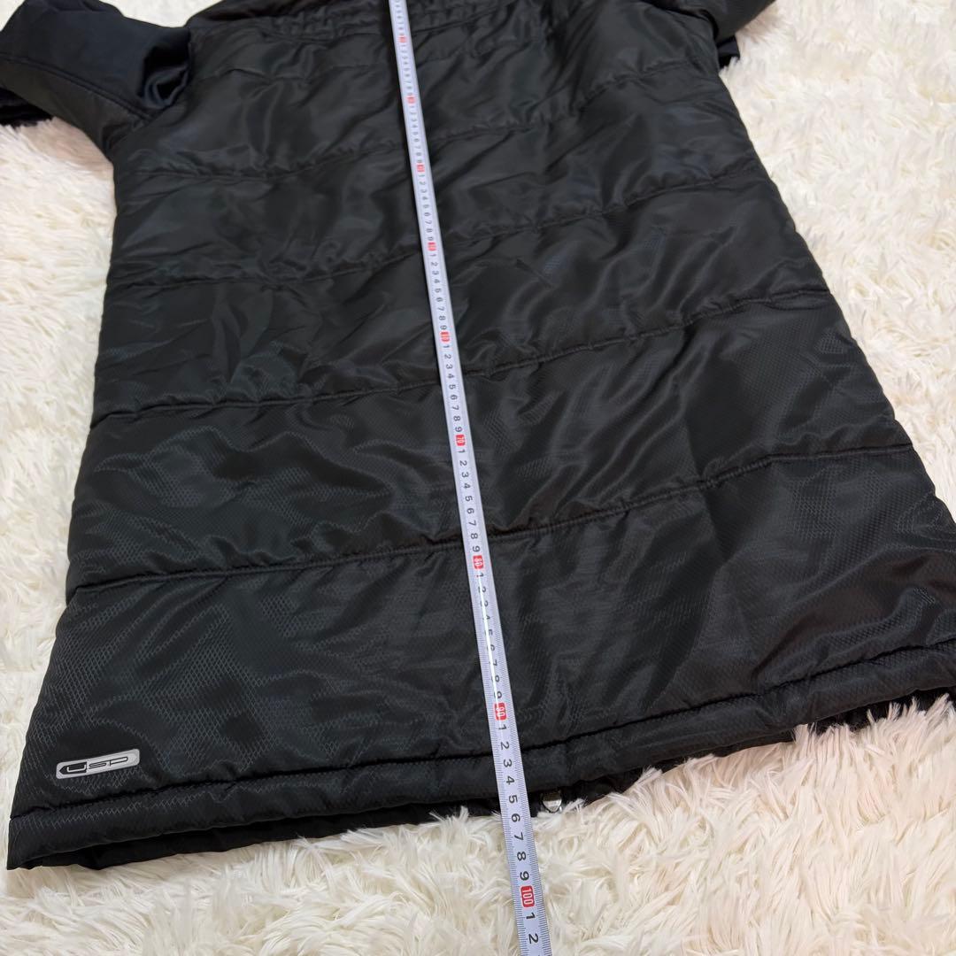 極美品 PUMA キングカズコレクション 2way 撥水 ベンチコート ブラック