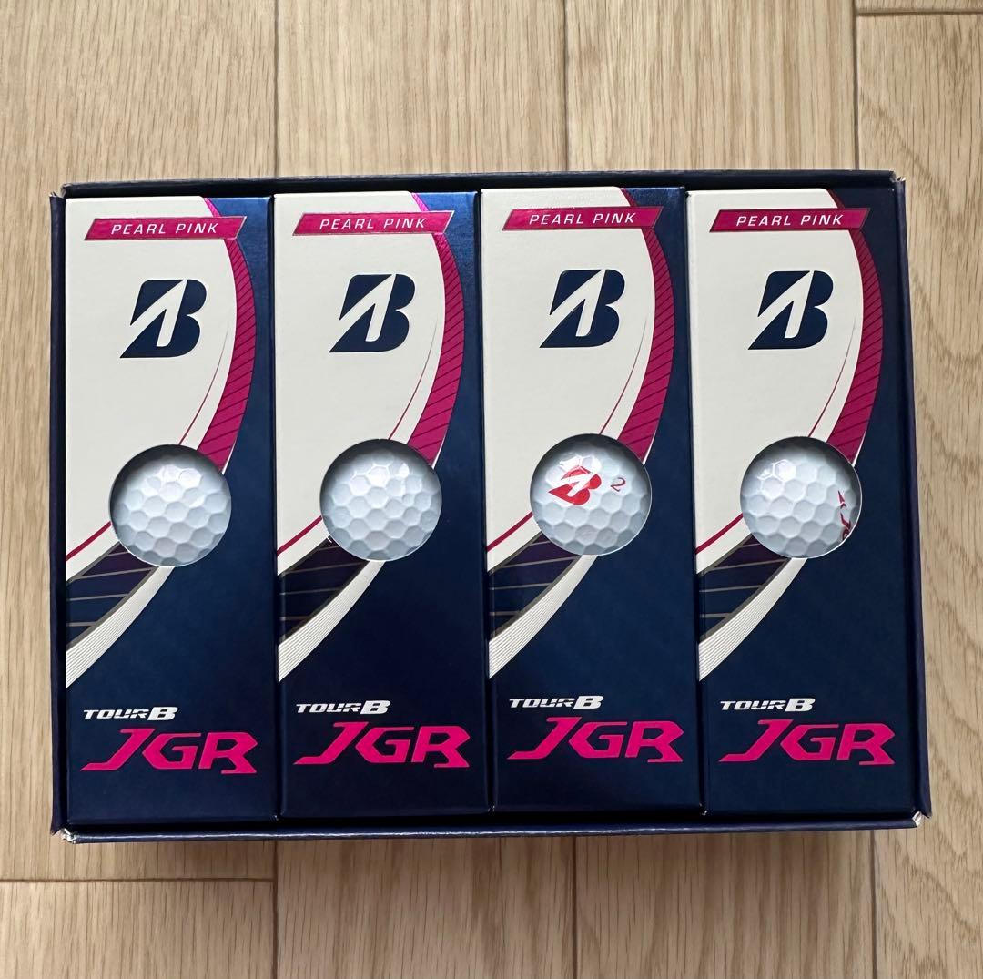 ブリヂストン TOUR B JGR パールピンク12個入り×2箱　新品未使用品