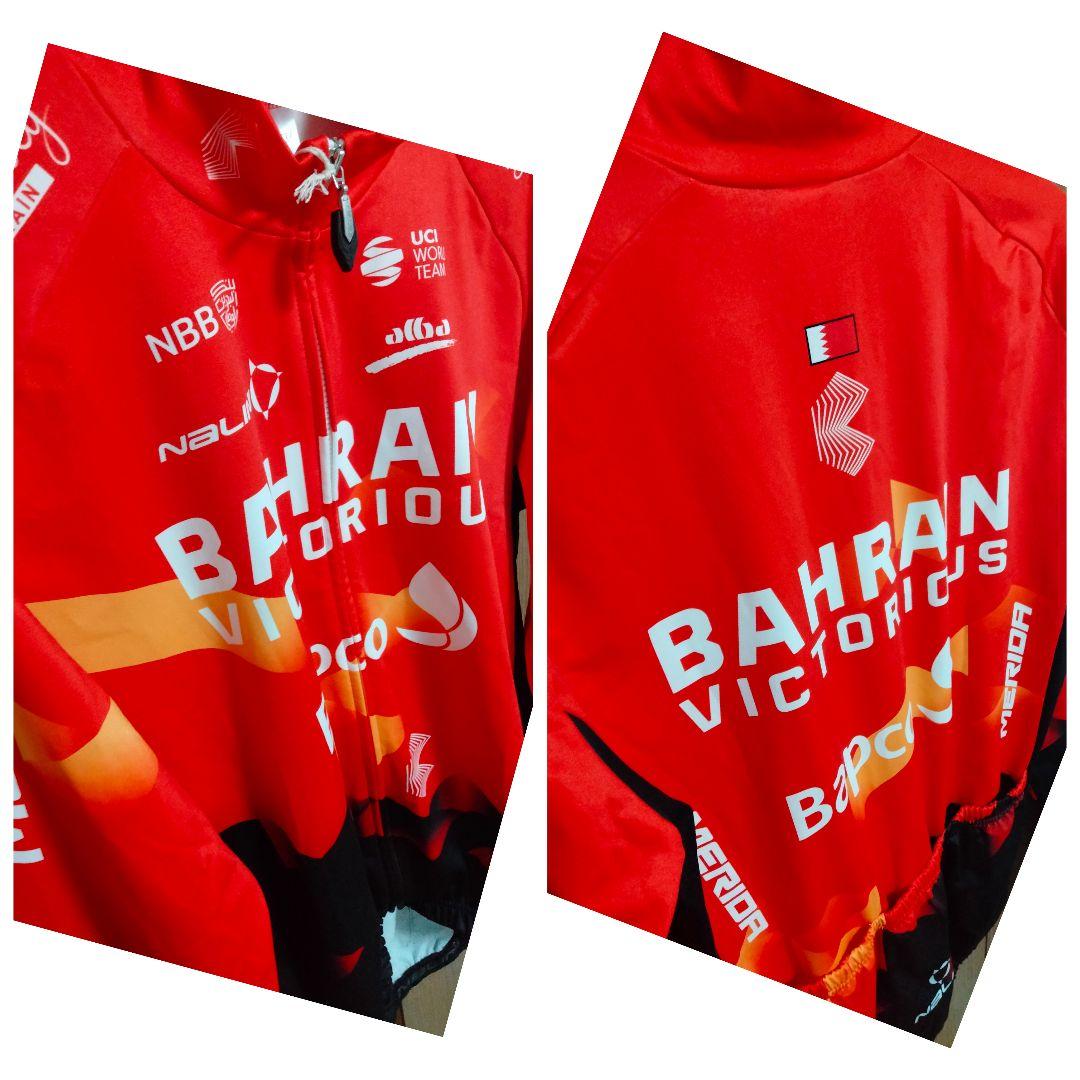 ナリーニ Bahrain Victorious l/s jsy 赤 紙タグ付き