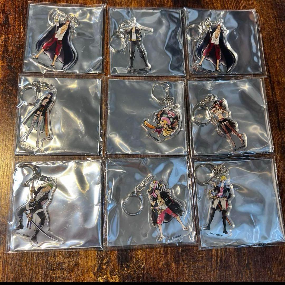 ワンピース アクリルキーホルダー　麦わらストア　マルイ　出張店