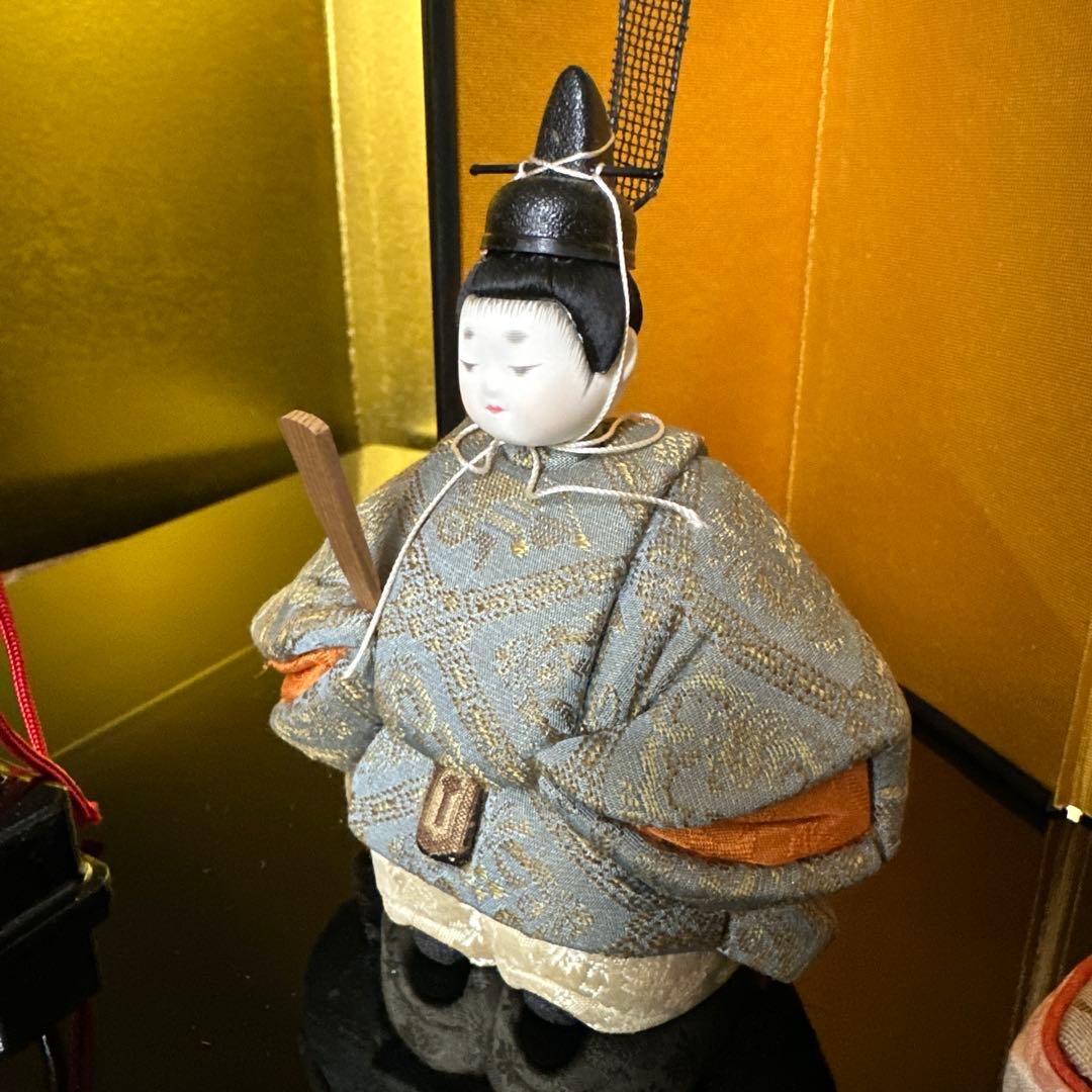 雛人形、特本絹使用、世界に一つオリジナル