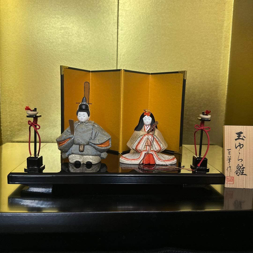 雛人形、特本絹使用、世界に一つオリジナル