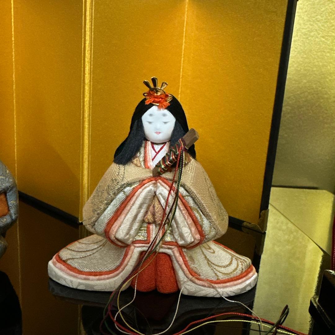 雛人形、特本絹使用、世界に一つオリジナル